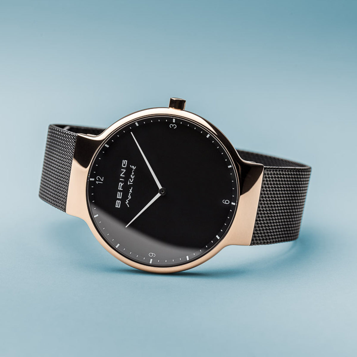 Bering Max René Polished Rose Gold Watch-PEROZ Accessories