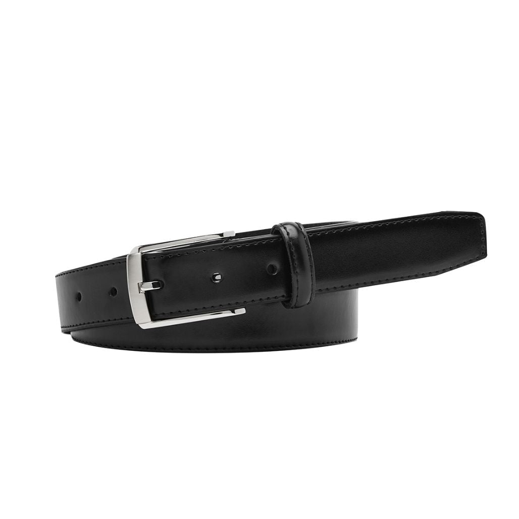 Shop Men's Classic Black Leather Belt PEROZ Australia