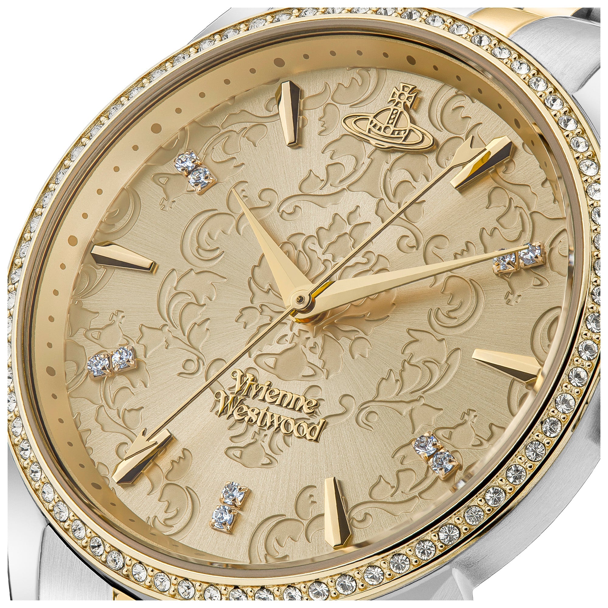 Vivienne Westwood The Wallace Watch Gold Dial-PEROZ Accessories
