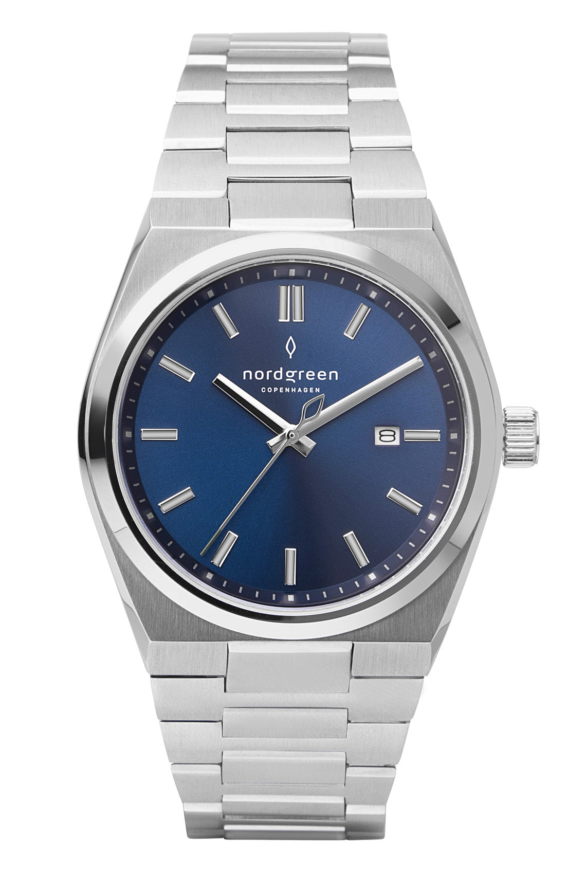 Nordgreen Succession 41mm Navy Dial Stainless Steel Strap Watch-PEROZ Accessories