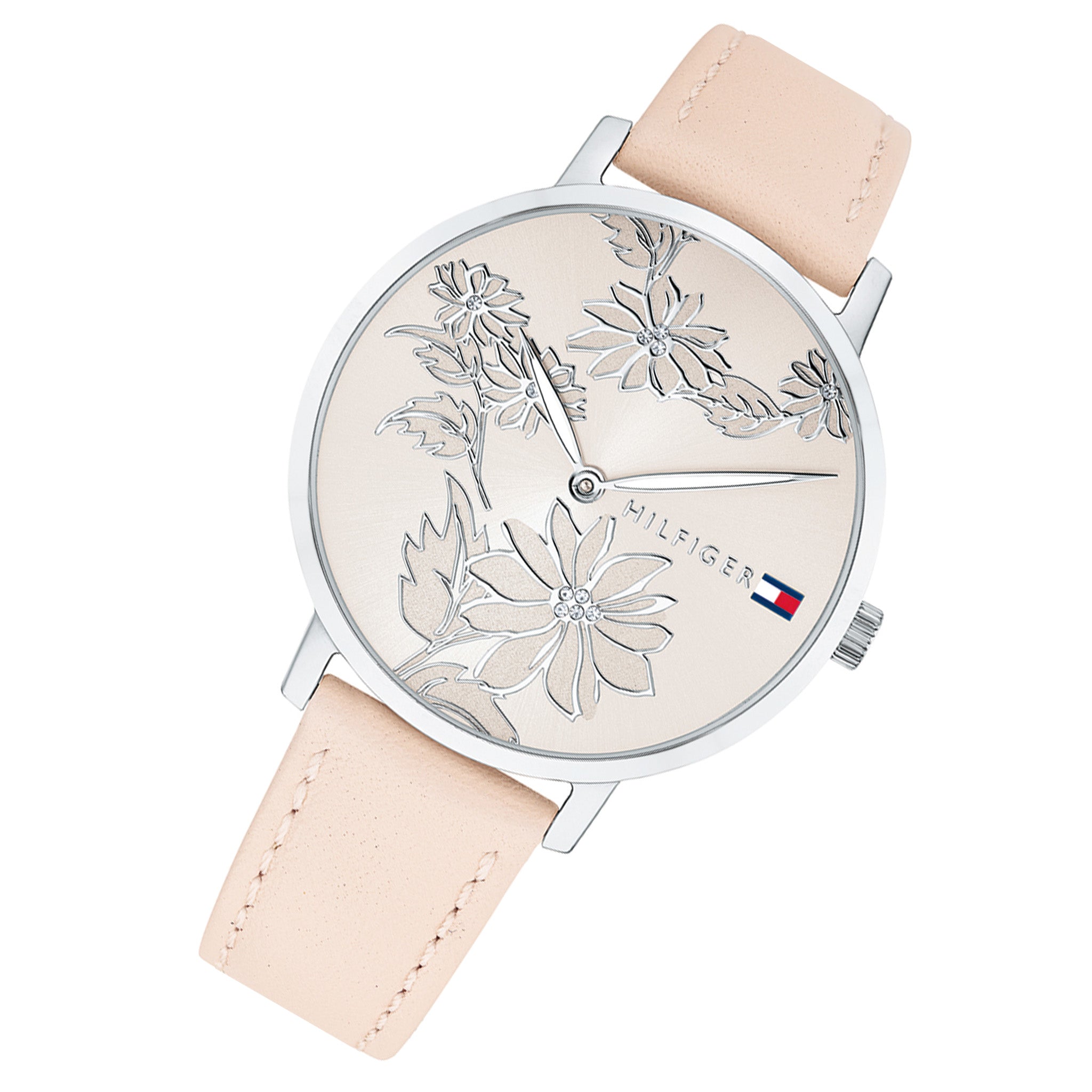 Tommy Hilfiger Blush Leather Rose Gold Dial Ladies Watch-Fashion-PEROZ Accessories