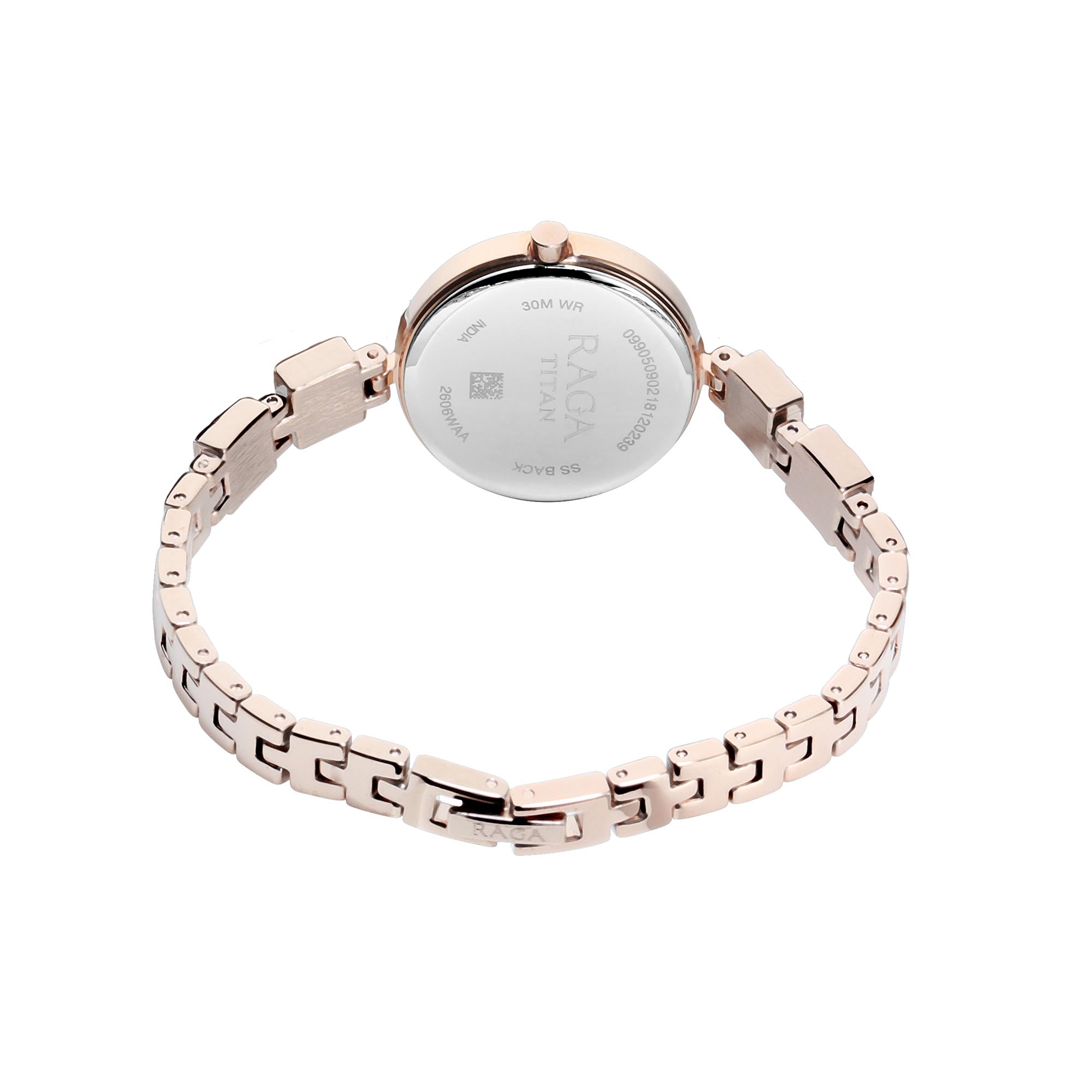 Titan Raga Viva Rose Gold Dial Analogue Metal Strap watch for Women-PEROZ Accessories