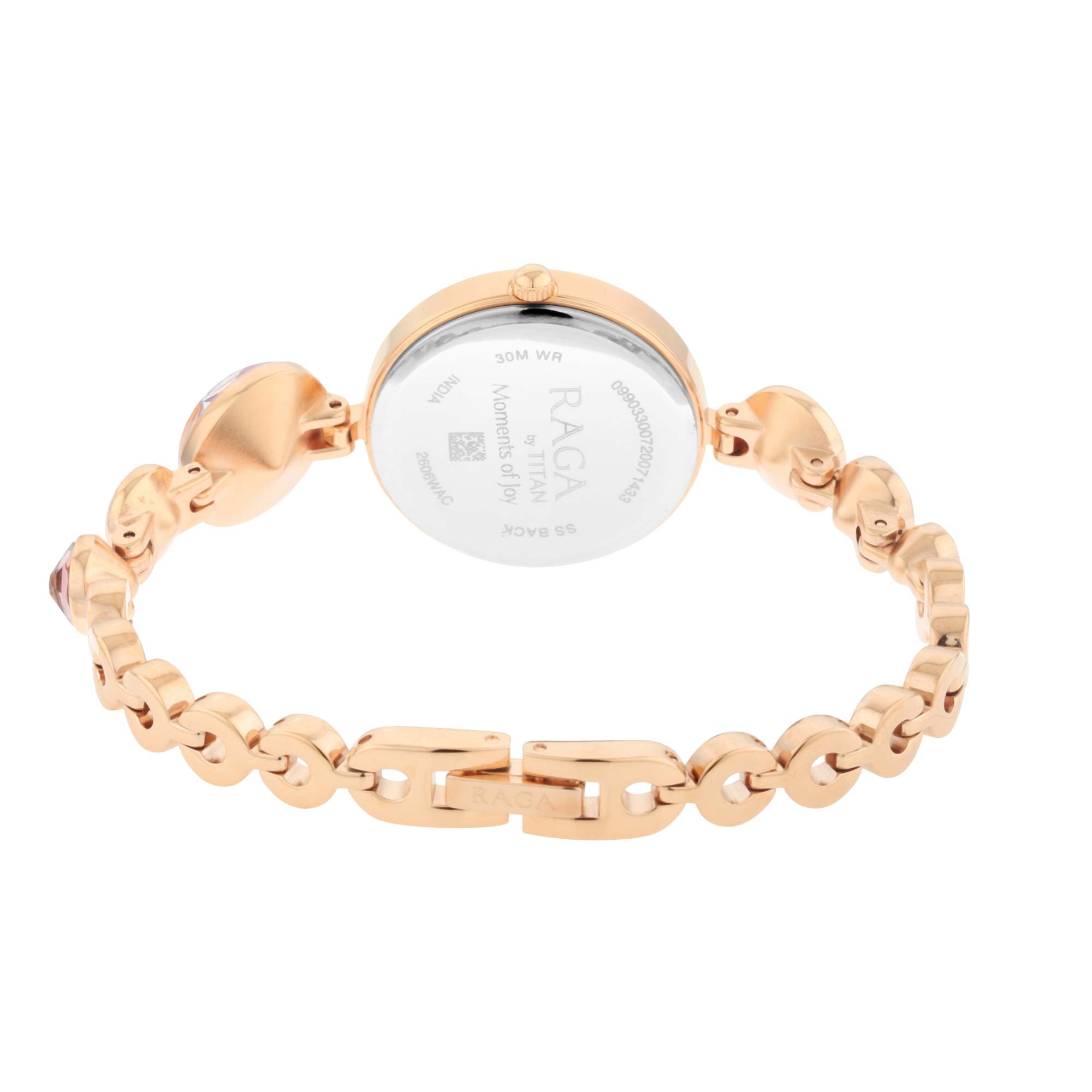 Titan Raga Moments Of Joy Mother of Pearl Dial Women Watch With Metal Strap-PEROZ Accessories