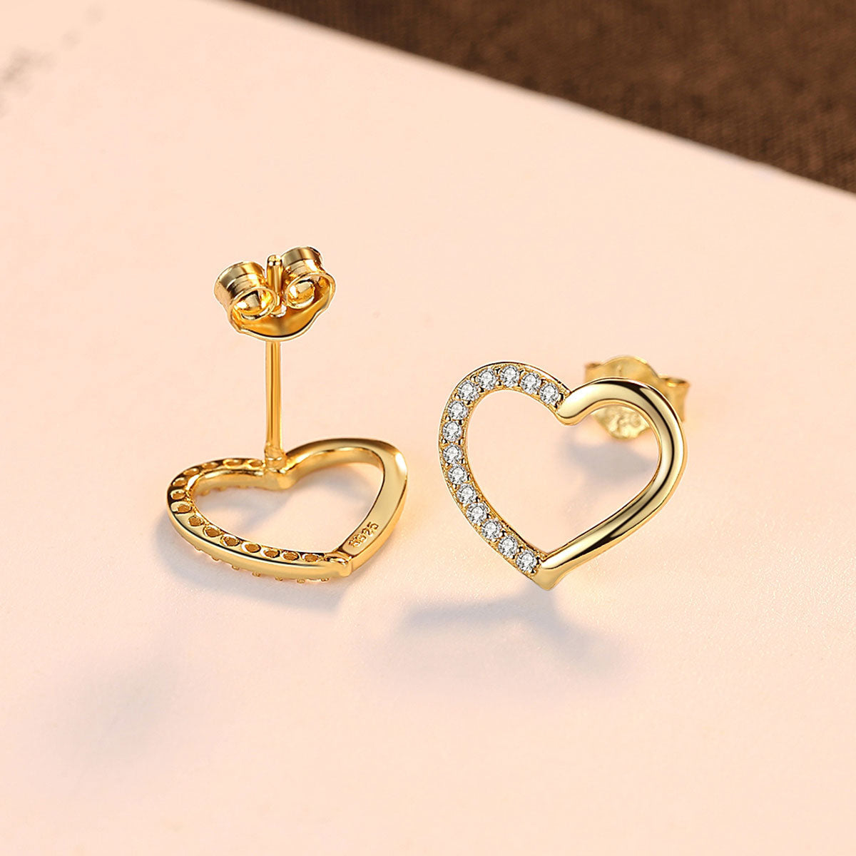 Amie Gold Stud Earrings for Women Peroz Australia