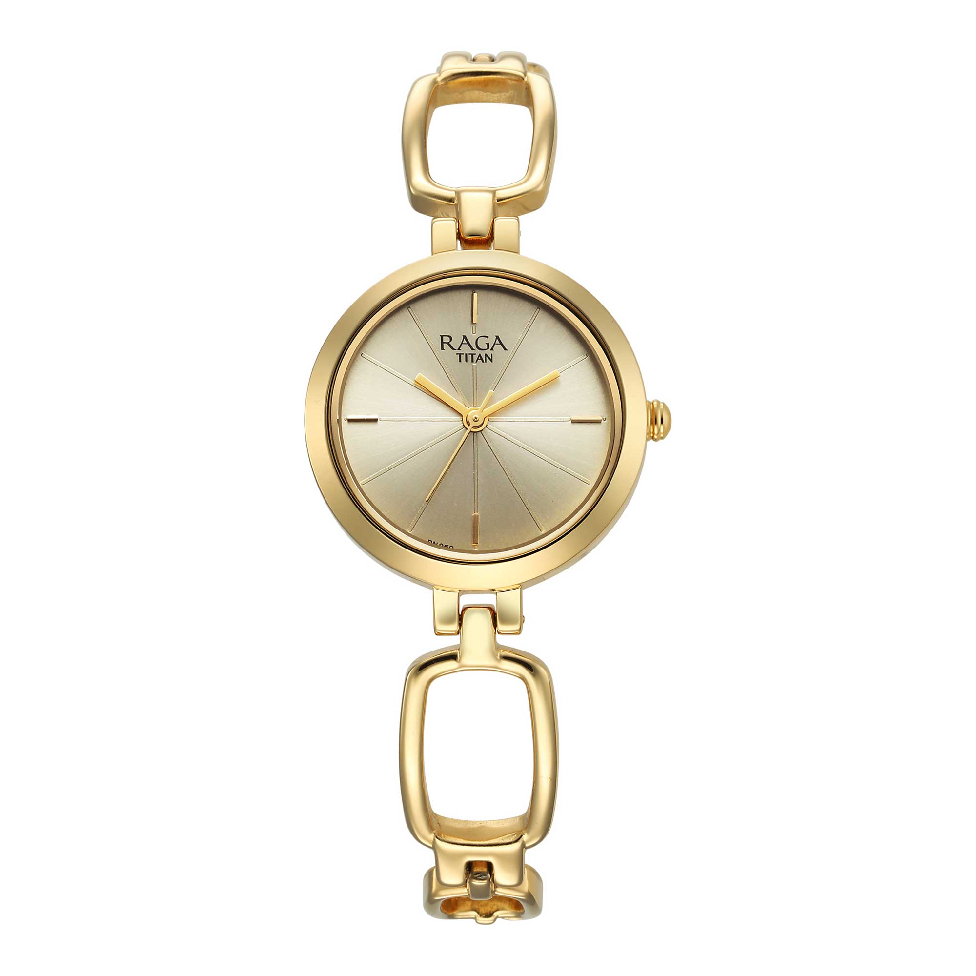 Titan Raga Champagne Dial Watch for Women-PEROZ Accessories