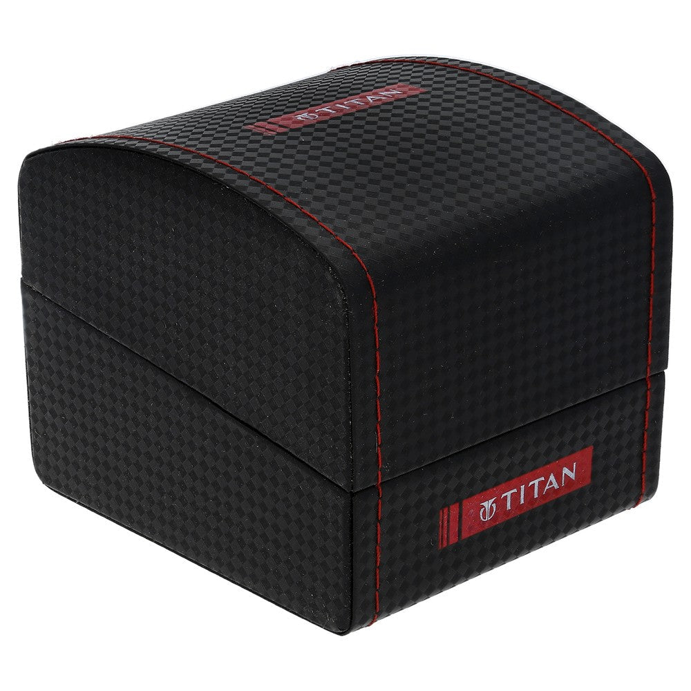 Titan Chronograph White Dial Stainless Steel Strap watch for Men-PEROZ Accessories