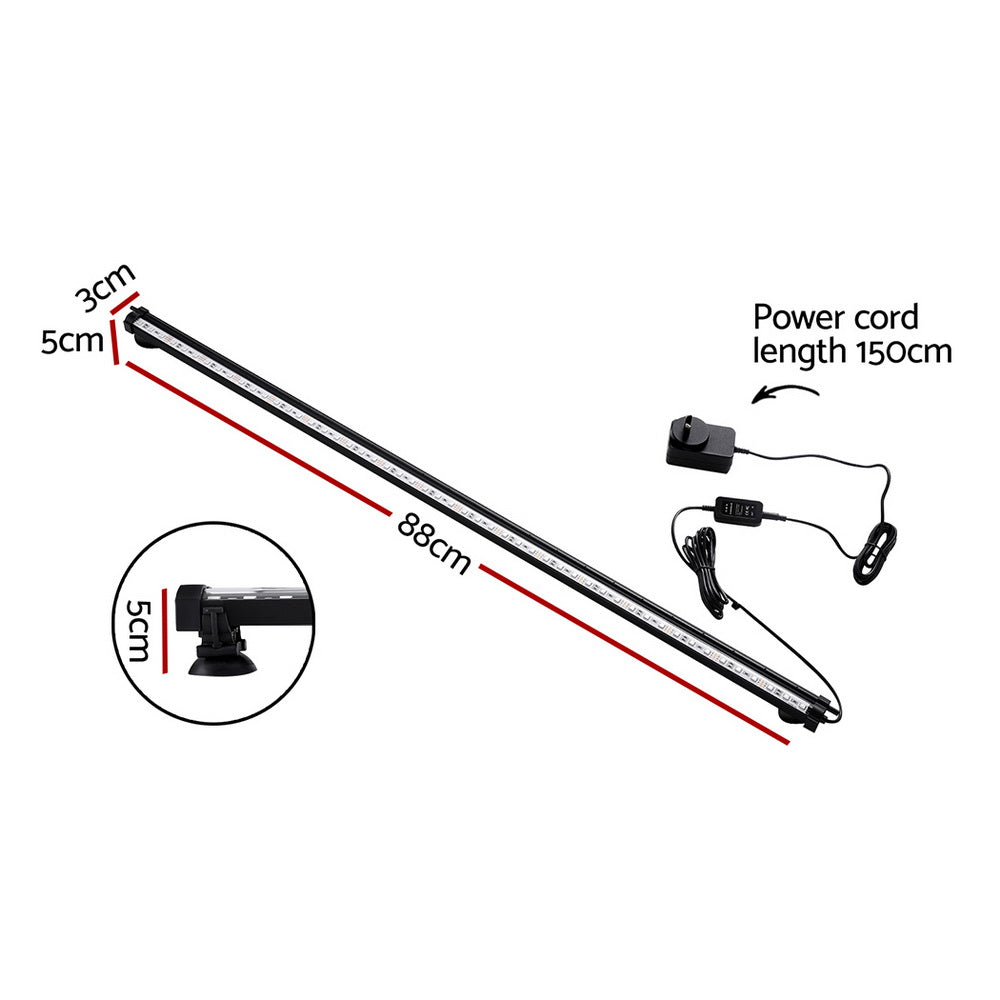 i.Pet Aquarium Light Submersible 88CM Air Bubble LED Light-Home & Garden > Garden Tools > Gardening Tools-PEROZ Accessories