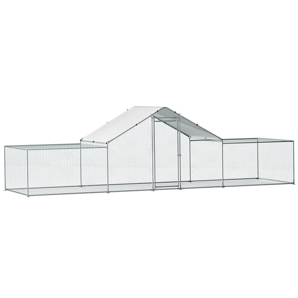 i.Pet Chicken Coop Cage Run Rabbit Hutch Large Walk In Hen House Cover 7mx2mx2m-Pet Care > Coops & Hutches > Small Animal Habitats & Cages-PEROZ Accessories