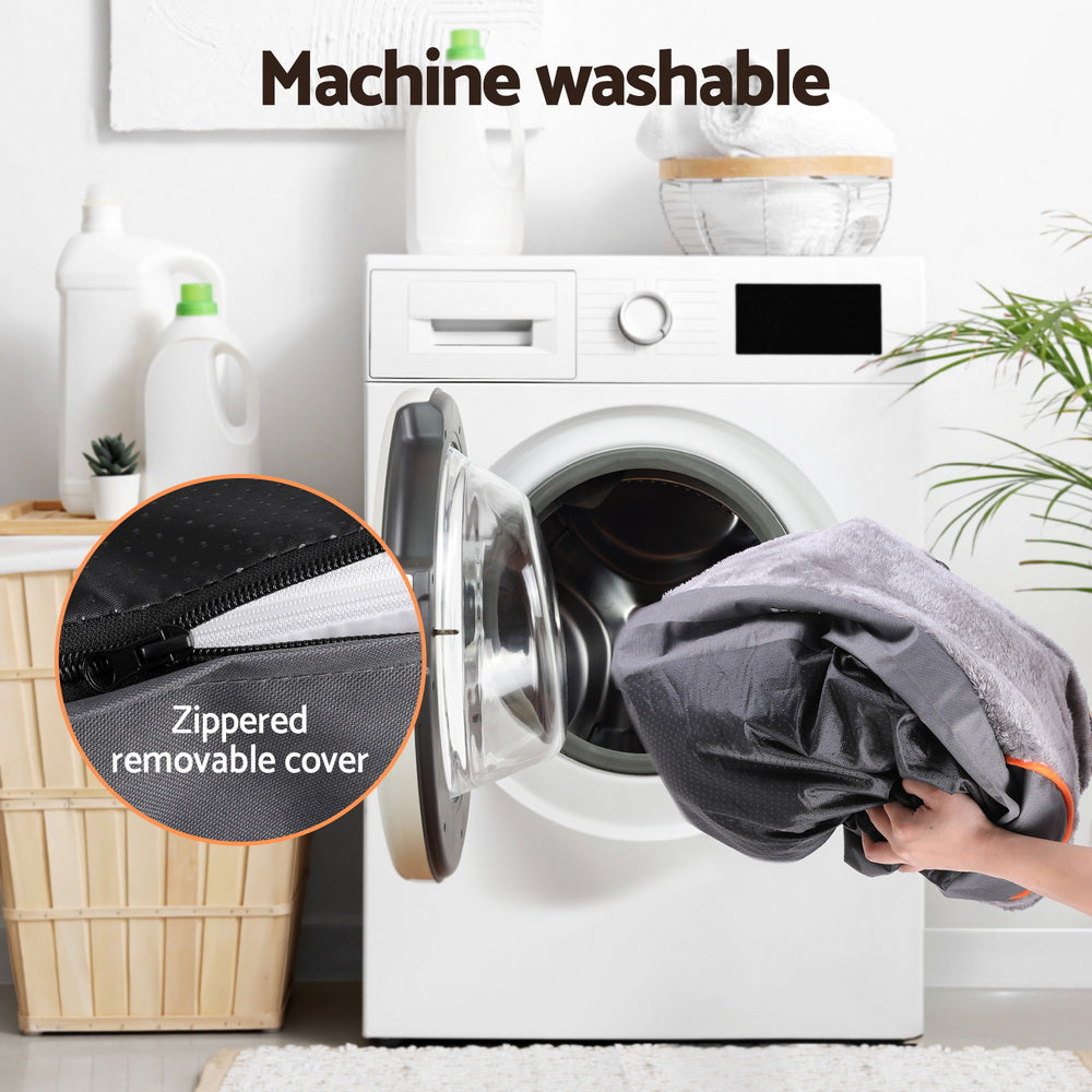 i.Pet Pet Bed Orthopedic Washable Dog Bed Plush Fleece Sofa Cushion Mat-Pet Care > Dog Supplies > Dog Beds-PEROZ Accessories