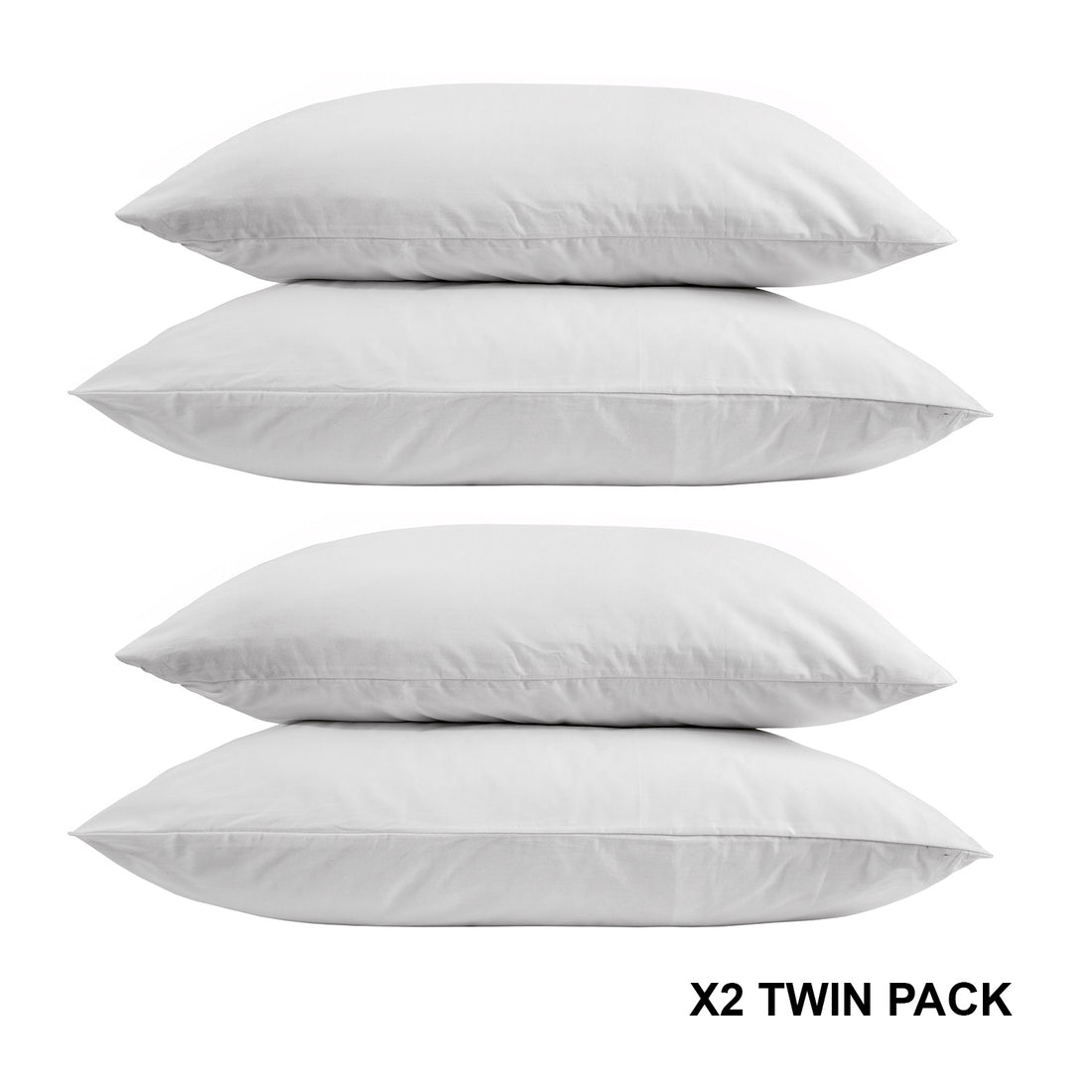 Royal Comfort Goose Feather Down Pillows 1000GSM Hotel Quality-Bedding-PEROZ Accessories