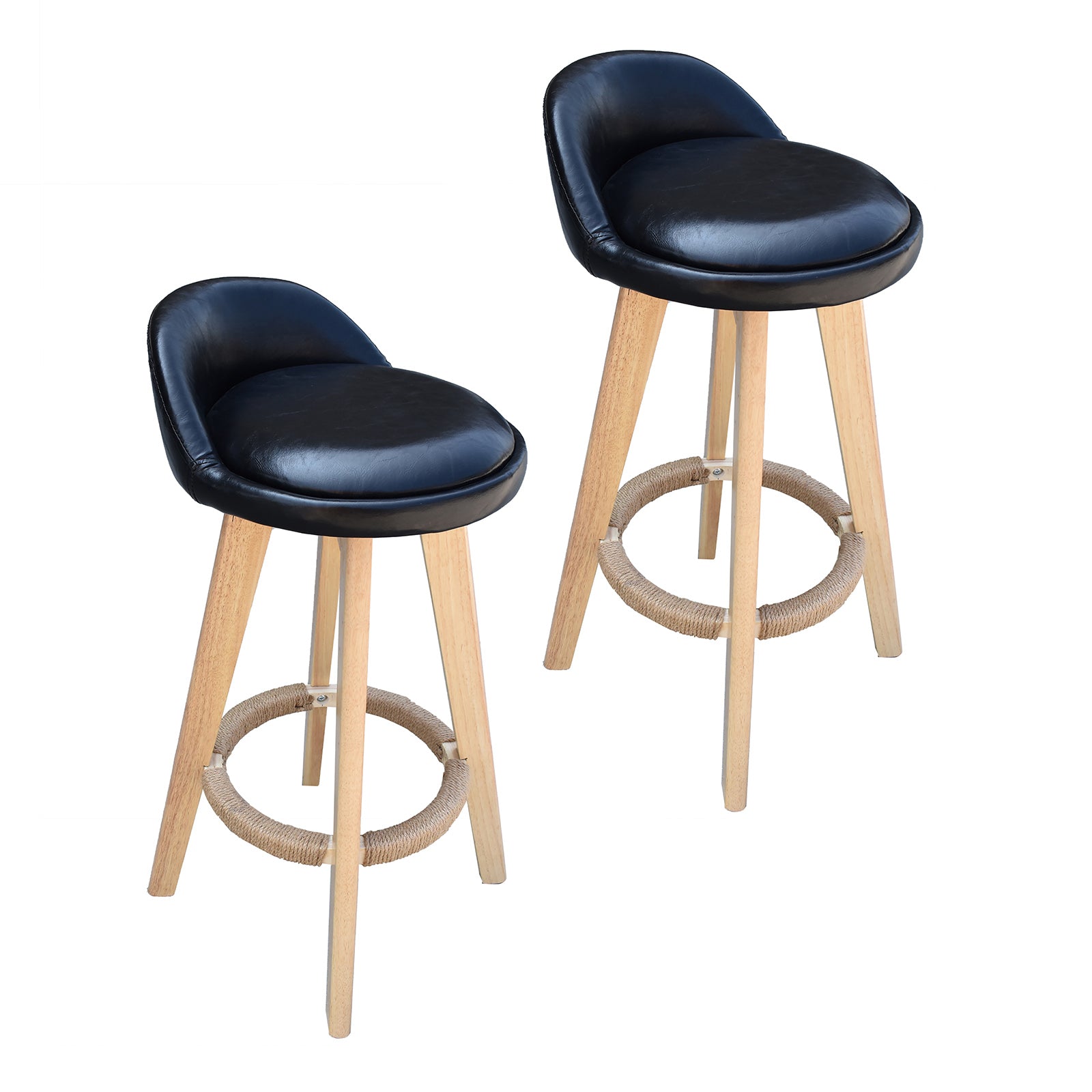 Milano Decor Phoenix Barstool Chairs Kitchen Dining Chair Bar Stool-Stools-PEROZ Accessories