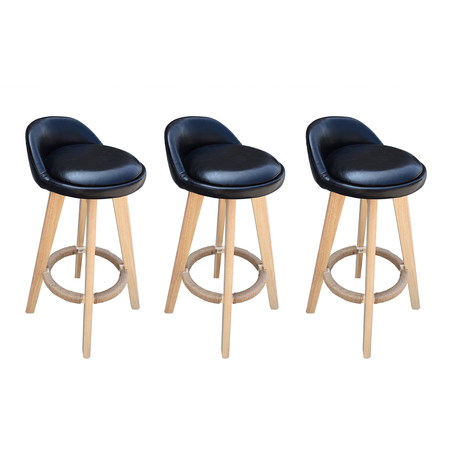 Milano Decor Phoenix Barstool Chairs Kitchen Dining Chair Bar Stool-Stools-PEROZ Accessories