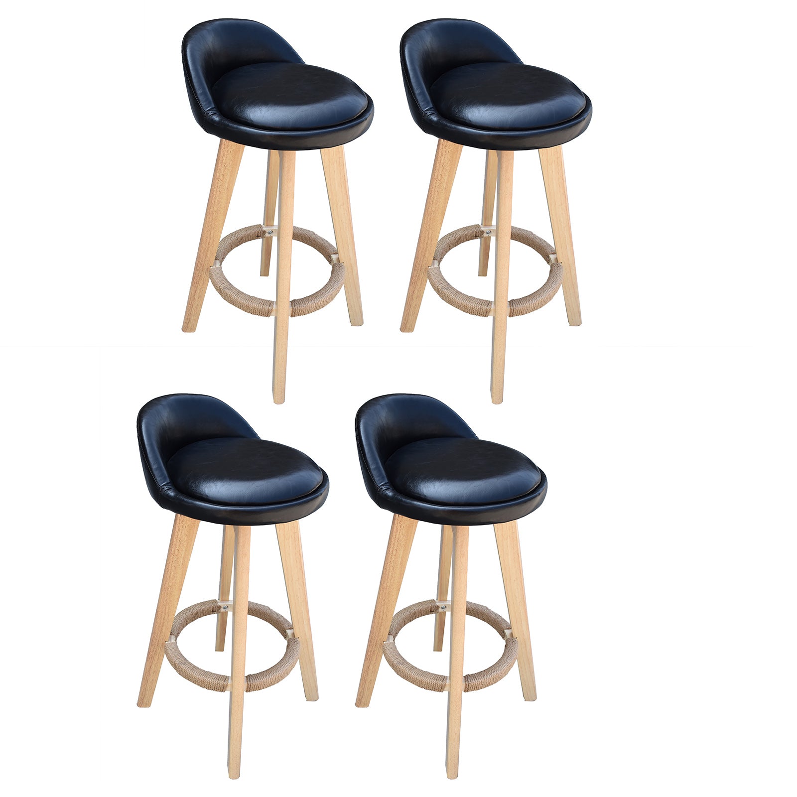 Milano Decor Phoenix Barstool Chairs Kitchen Dining Chair Bar Stool-Stools-PEROZ Accessories