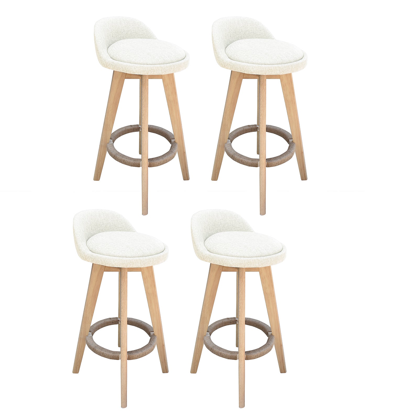 Milano Decor Phoenix Barstool Chairs Kitchen Dining Chair Bar Stool-Stools-PEROZ Accessories