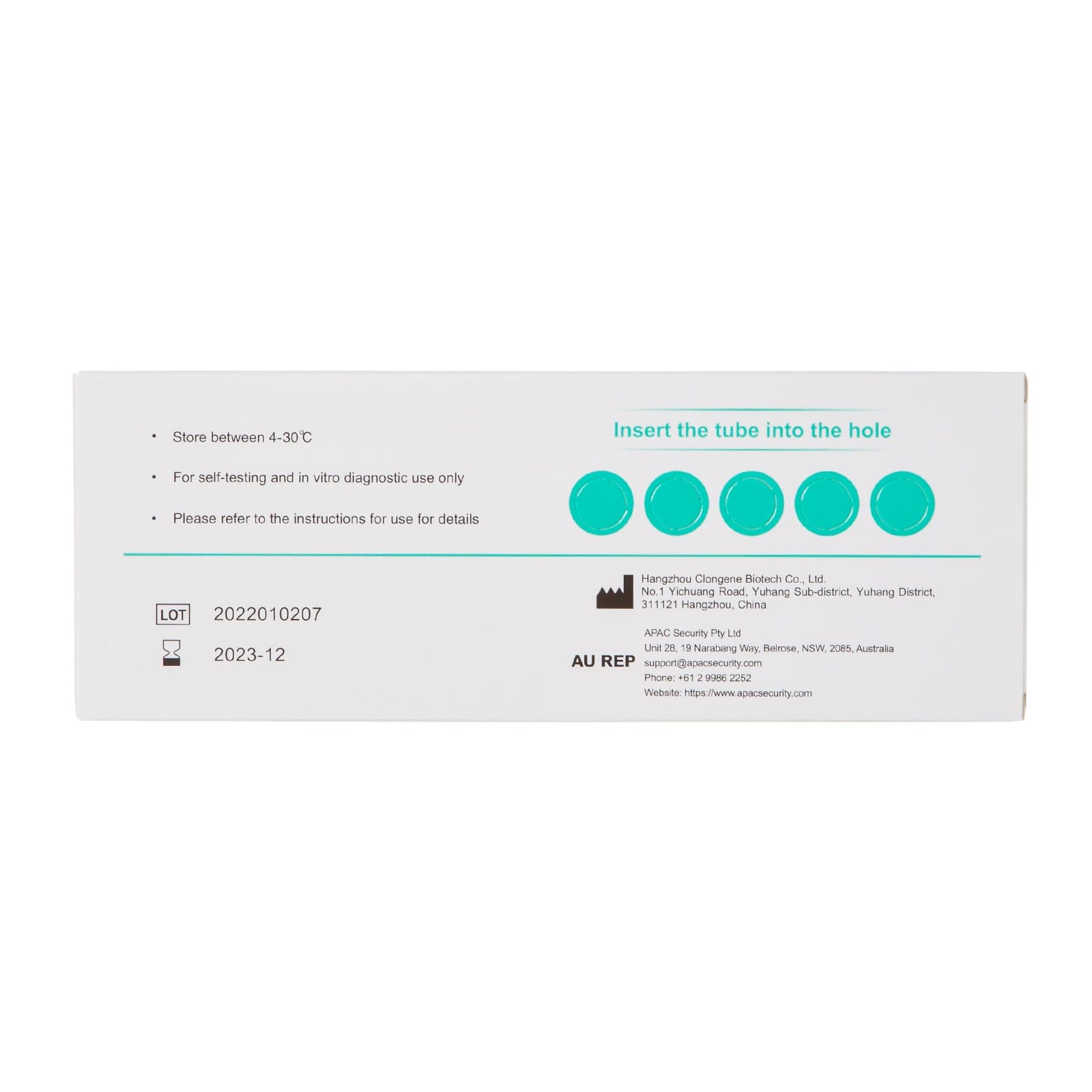 10 Pack Clungene COVID 19 Rapid Antigen Test-Other-PEROZ Accessories