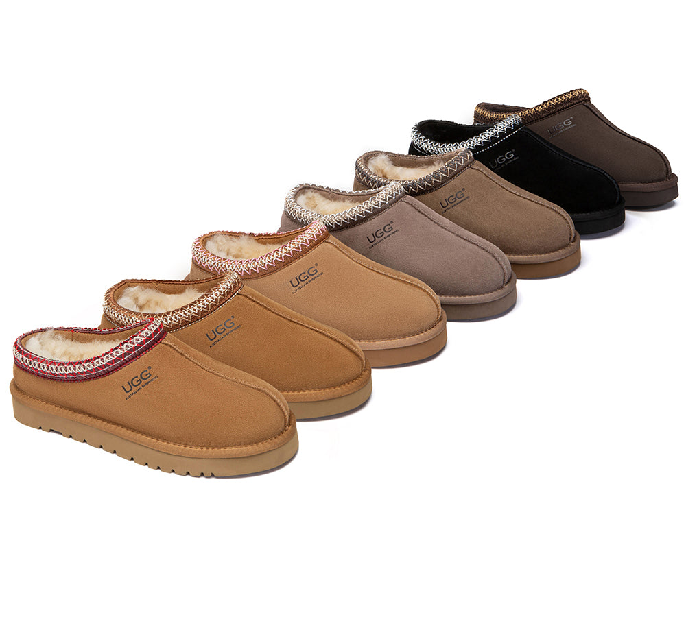AUSTRALIAN SHEPHERD UGG Slippers Sheepskin Wool Ankle Tazzy Tay