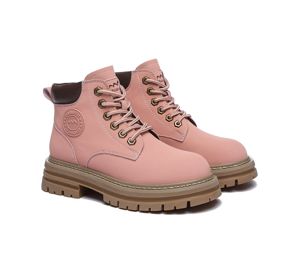 TARRAMARRA® Women Leather Lace Up Chunky Boots Stephanie-PEROZ Accessories