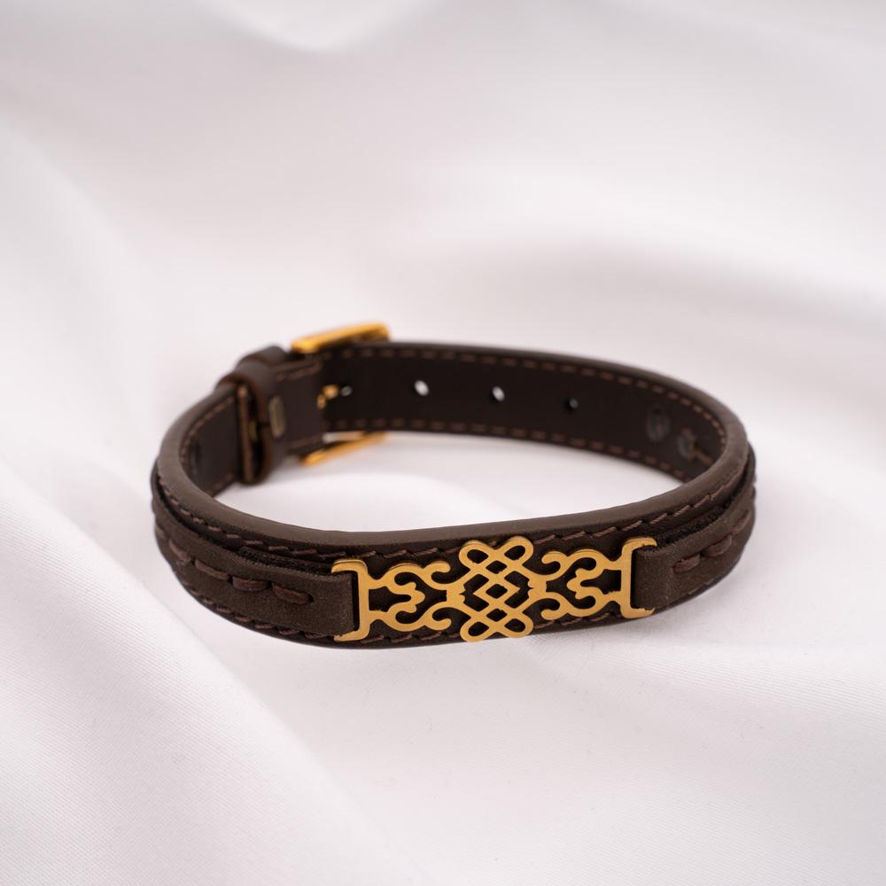 PEROZ Accessories | Vitara Brown Leather Bracelet