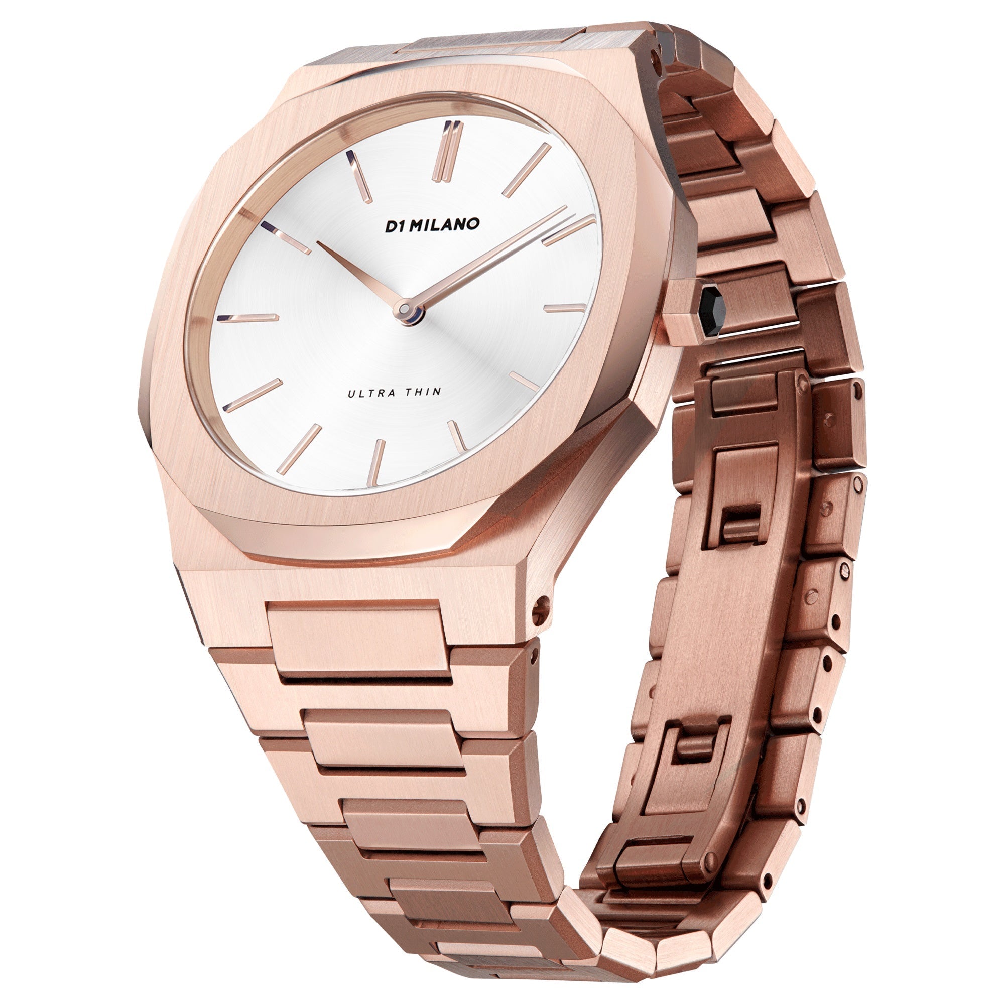 D1 Milano Ultra Slim 34mm Rose Cloud Watch-Quartz Watches-PEROZ Accessories