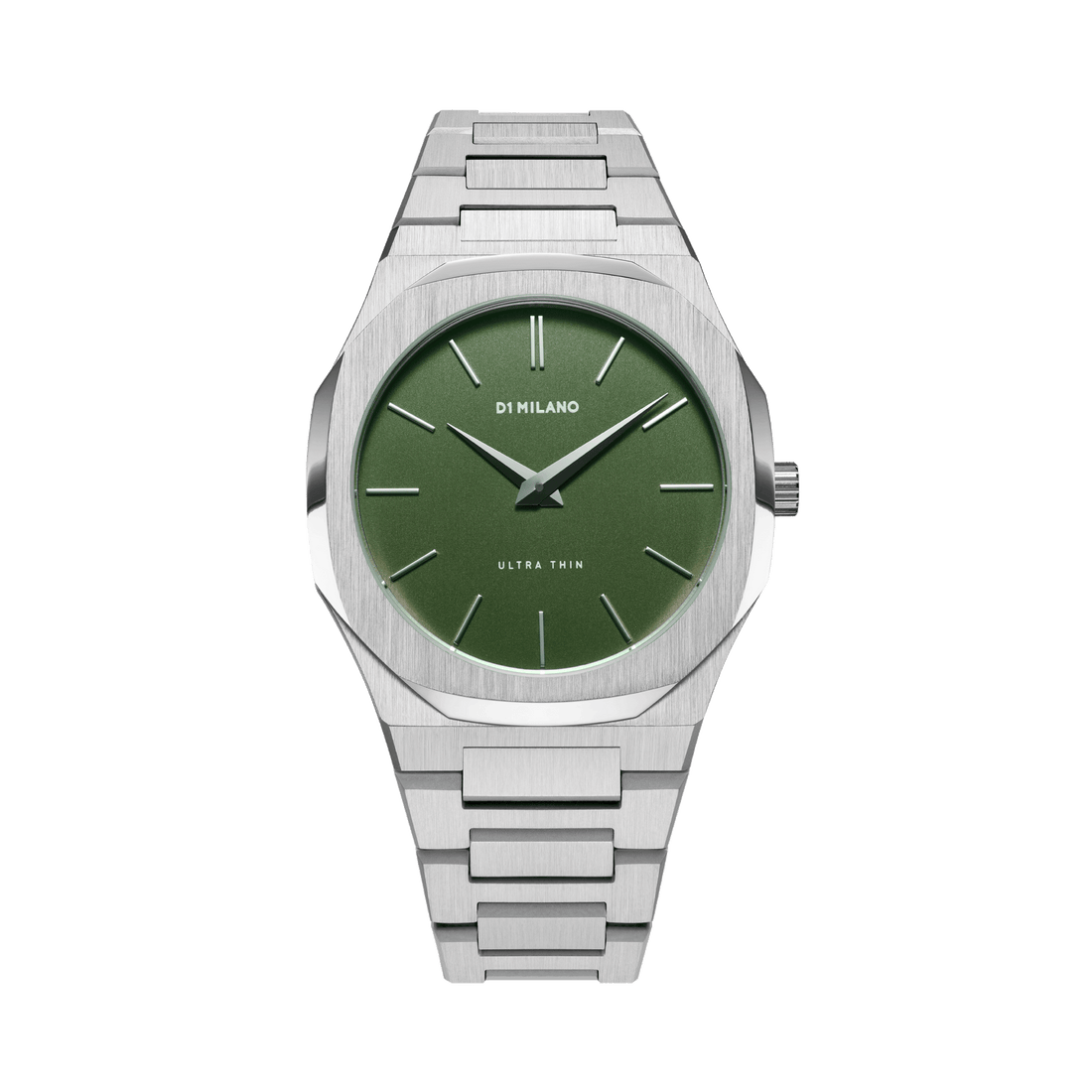 D1 Milano Ultra Slim 40mm Moss Watch-Quartz Watches-PEROZ Accessories