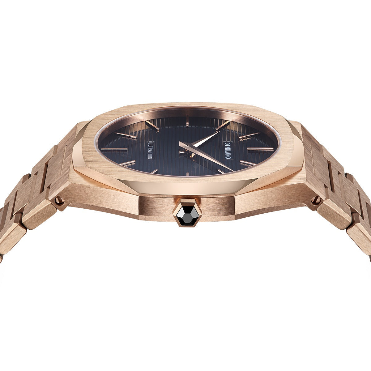 D1 Milano Ultra Slim 40mm Rose Gold Watch-Quartz Watches-PEROZ Accessories