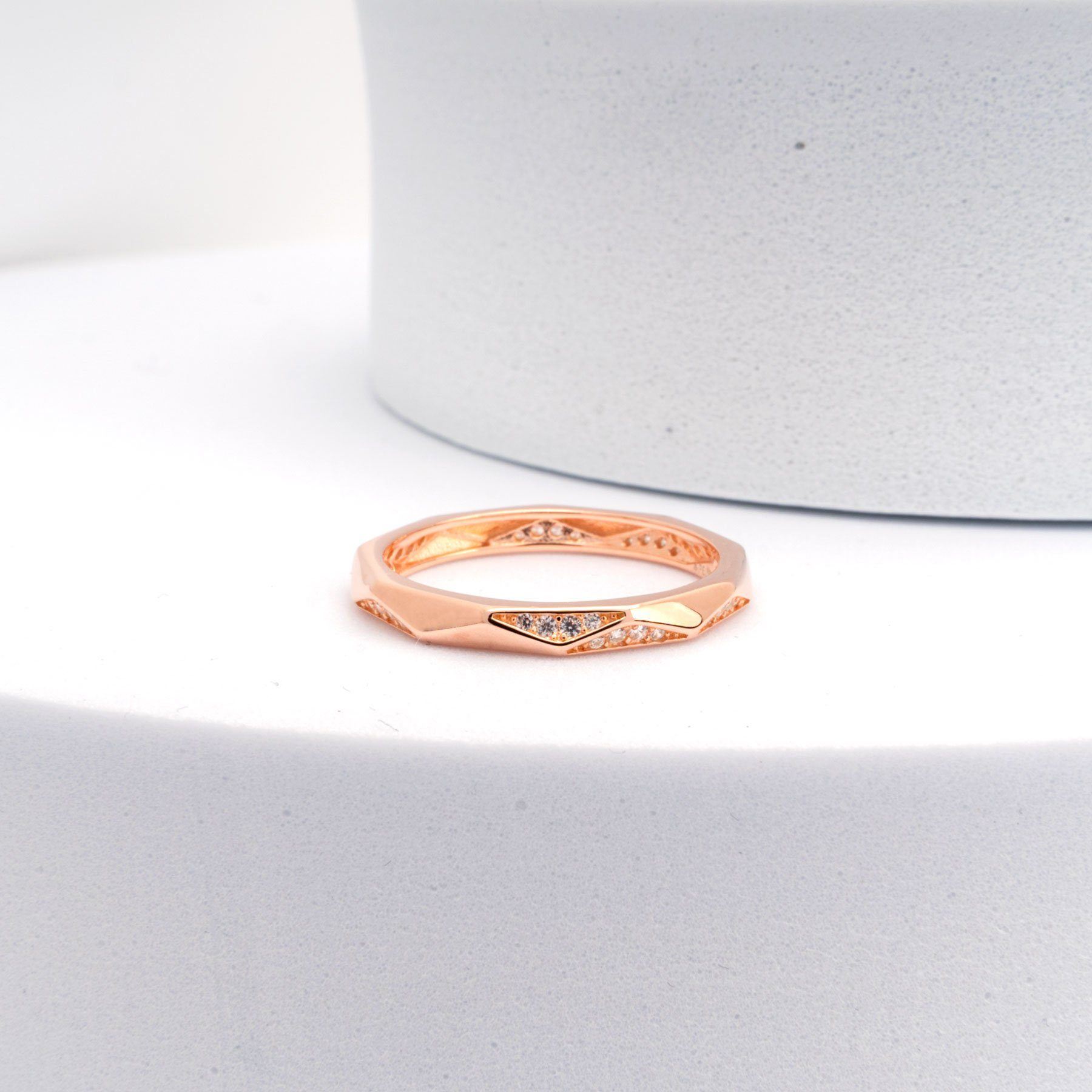 Martina Ring in Rose Gold - Women&