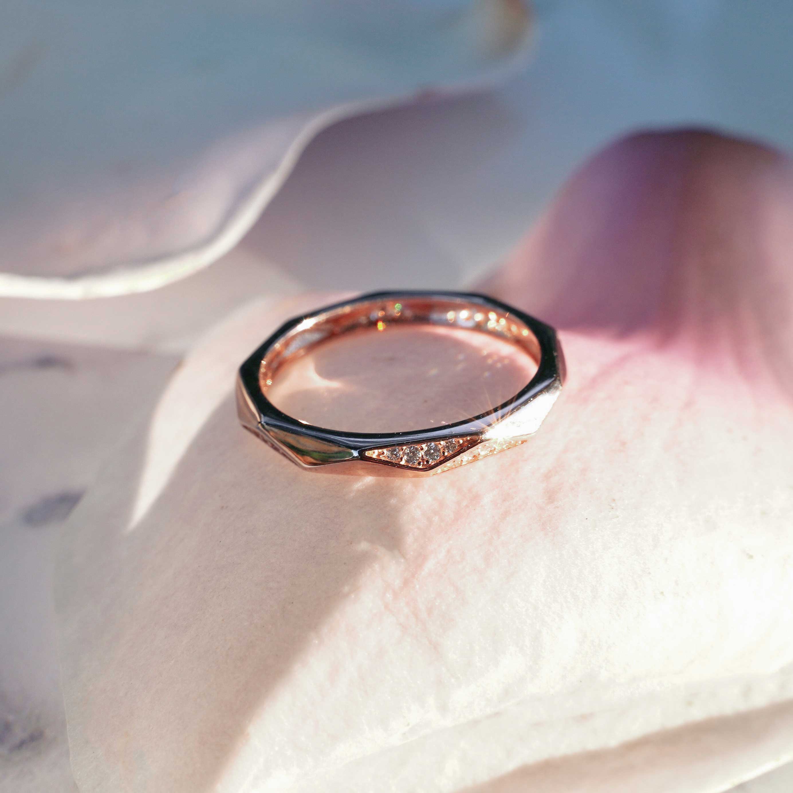 Rose Gold Martina Ring | Peroz