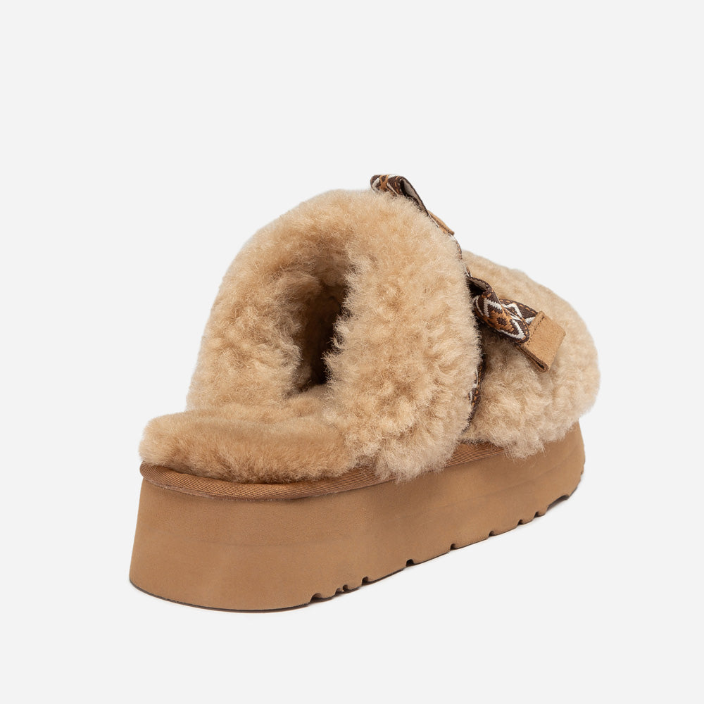Ugg Cemila Shearling Platform Slipper-Women Slippers-PEROZ Accessories