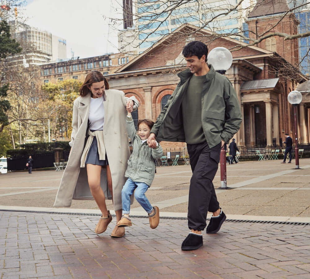 AUSTRALIAN SHEPHERD® UGG Slippers Sheepskin Wool Ankle Large Size Tazzy Valen-PEROZ Accessories