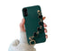 Anymob Huawei Phone Case Dark Green Heart Shape Strap Soft Silicone Back Cover-Mobile Phone Cases-PEROZ Accessories