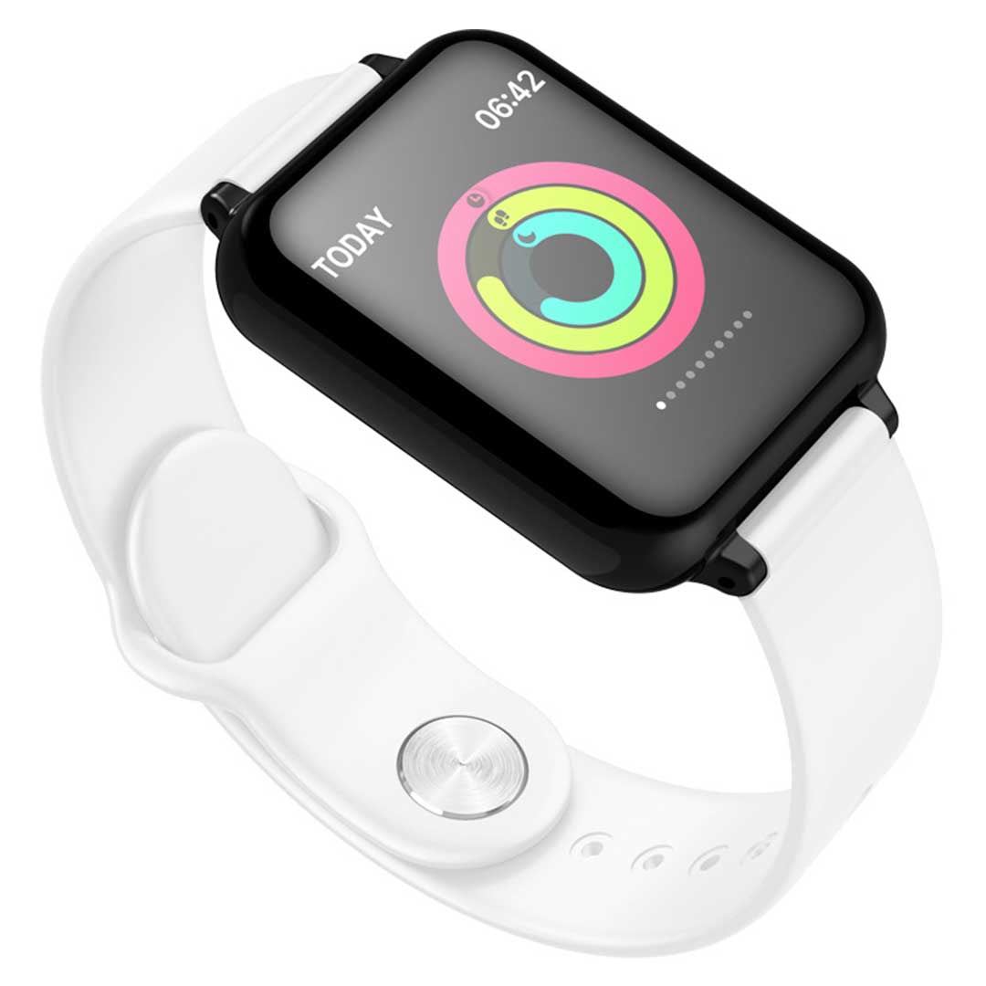 SOGA Waterproof Fitness Smart Wrist Watch Heart Rate Monitor Tracker White-Smart Watches-PEROZ Accessories