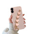 Anymob Huawei Phone Case Light Pink Heart Shape Strap Soft Silicone Back Cover-Mobile Phone Cases-PEROZ Accessories