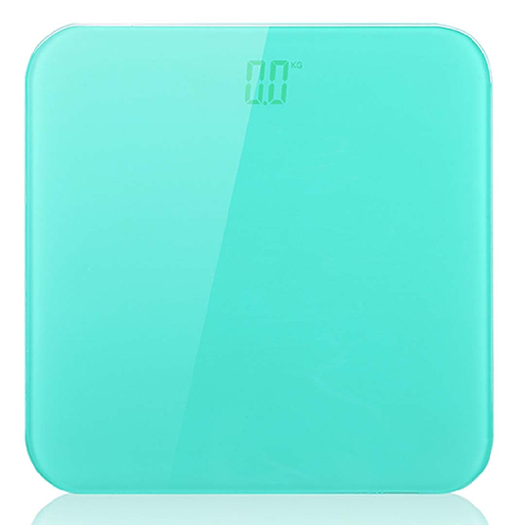 SOGA 180kg Digital Fitness Weight Bathroom Gym Body Glass LCD Electronic Scales Blue-Body Weight Scales-PEROZ Accessories