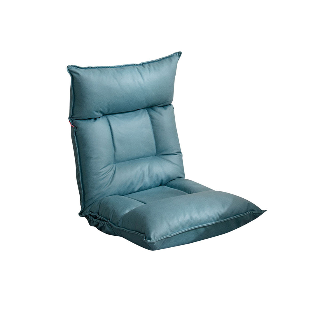 SOGA Green Lounge Recliner Lazy Sofa Bed Tatami Cushion Collapsible Backrest Seat Home Office Decor-Recliner Chair-PEROZ Accessories