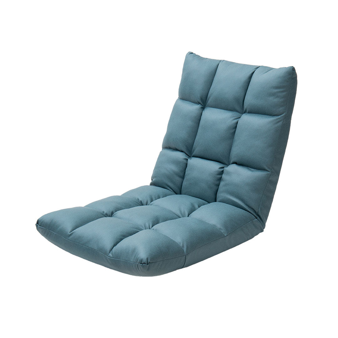 SOGA Green Lounge Floor Recliner Adjustable Gaming Sofa Bed Foldable Indoor Outdoor Backrest Seat Home Office Decor-Recliner Chair-PEROZ Accessories