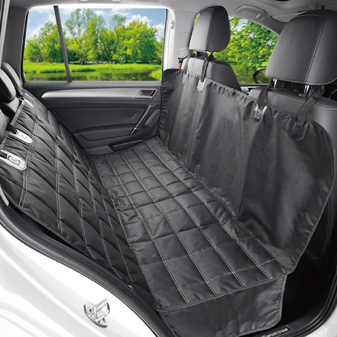 SOGA 2X Luxury Car Trunk Pet Mat Boot Cargo Liner Waterproof Seat Cover Protector Hammock Non Slip Pet Travel Essentials-Pet Carriers & Travel Products-PEROZ Accessories