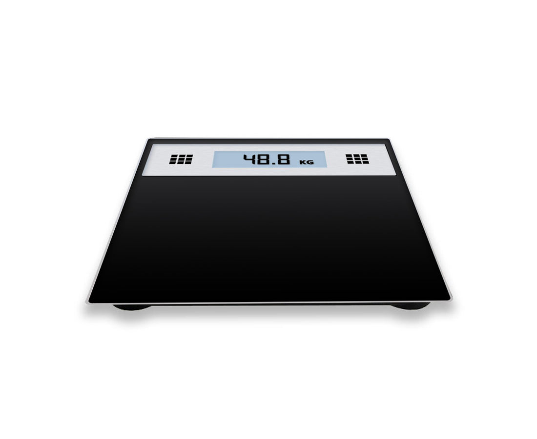 SOGA 2X 180kg Electronic Talking Scale Weight Fitness Glass Bathroom Scale LCD Display Stainless-Body Weight Scales-PEROZ Accessories