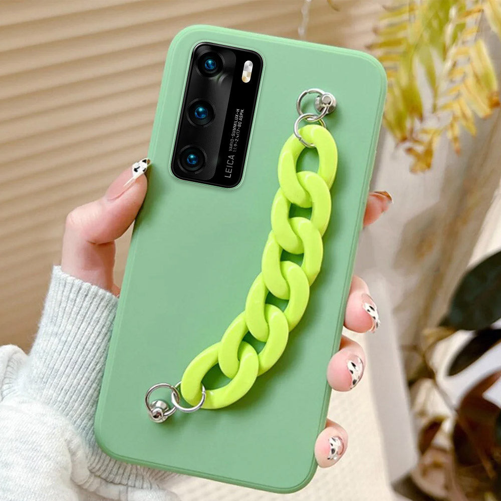 Anymob Huawei Phone Case Green Luxury Marble Bracelet Silicone Cover-Mobile Phone Cases-PEROZ Accessories