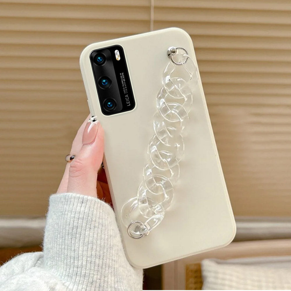 Anymob Huawei Phone Case Cream Luxury Marble Bracelet Silicone Cover-Mobile Phone Cases-PEROZ Accessories