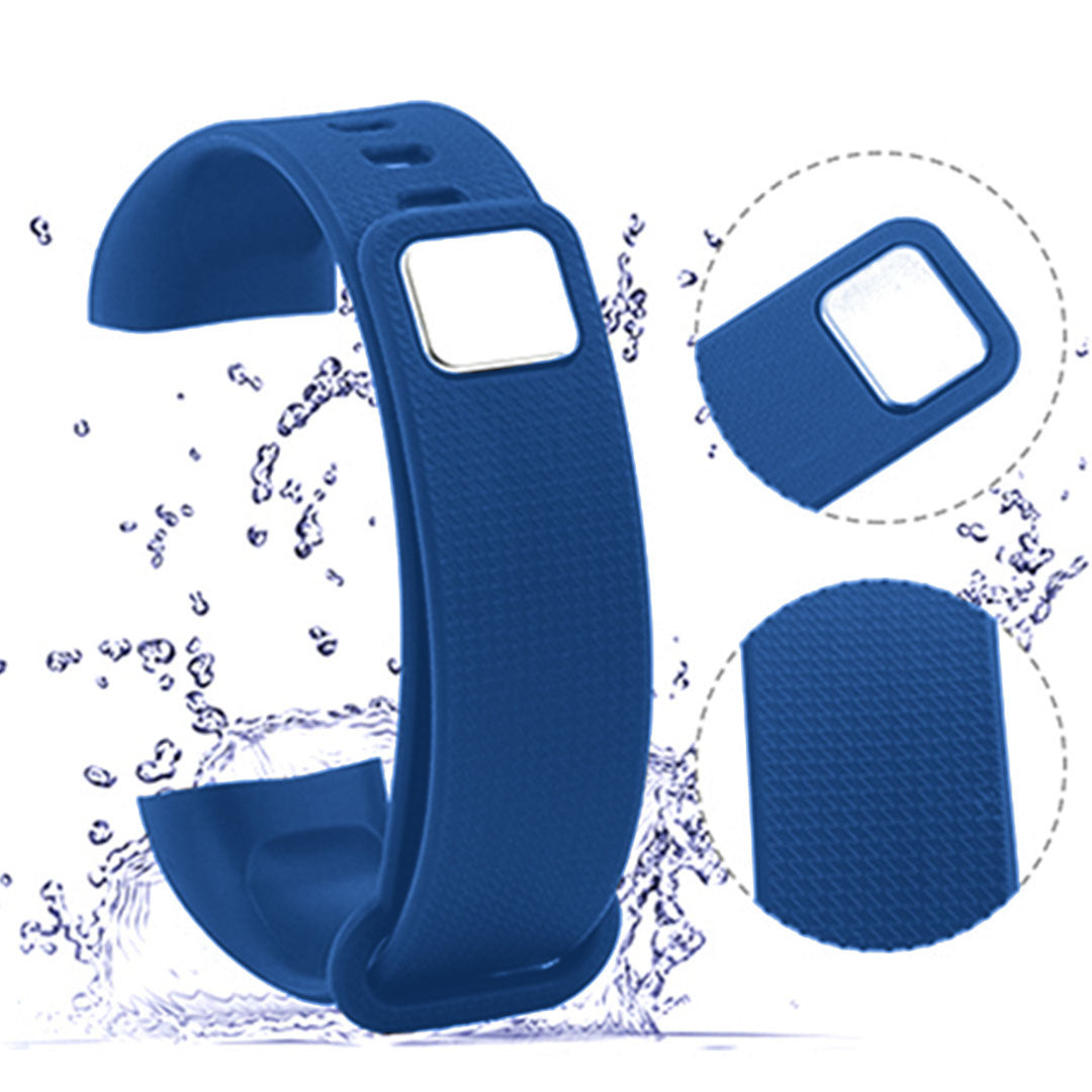 SOGA Smart Watch Model RD11 Compatible Sport Strap Wrist Bracelet Band Blue-Watch Accessories-PEROZ Accessories