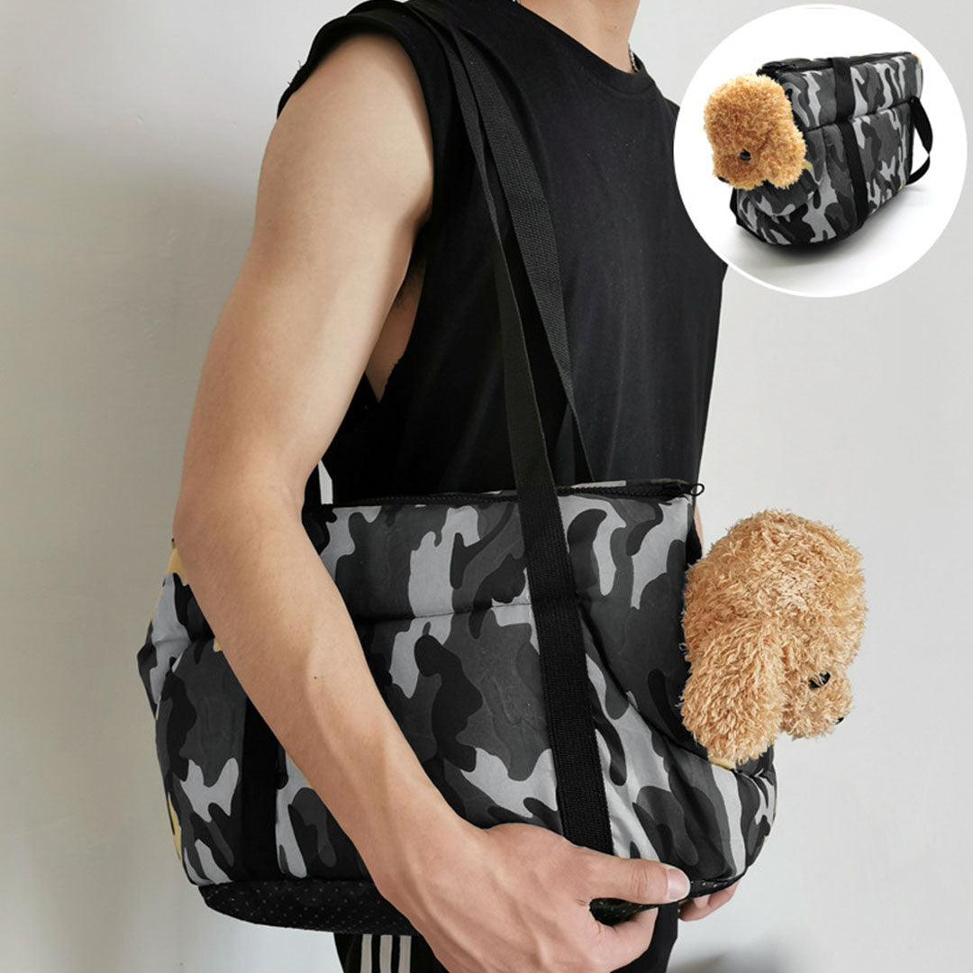 SOGA Green Waterproof Pet Carrier Bag Warm Tote Pouch Breathable Mesh Dog Cat Travel Essentials-Pet Carriers & Travel Products-PEROZ Accessories