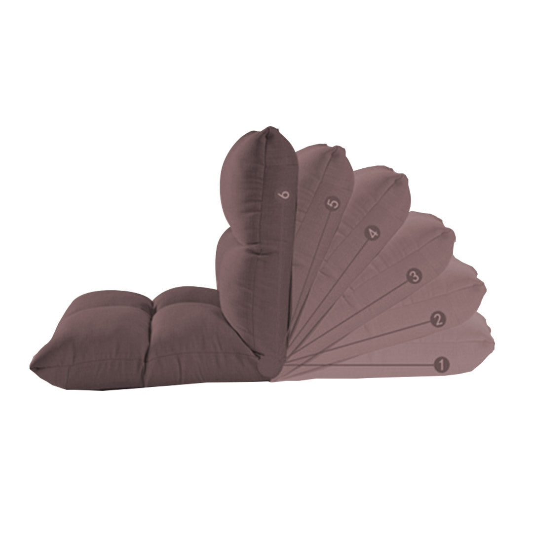 SOGA 4X Lounge Floor Recliner Adjustable Lazy Sofa Bed Folding Game Chair Coffee-Recliner Chair-PEROZ Accessories