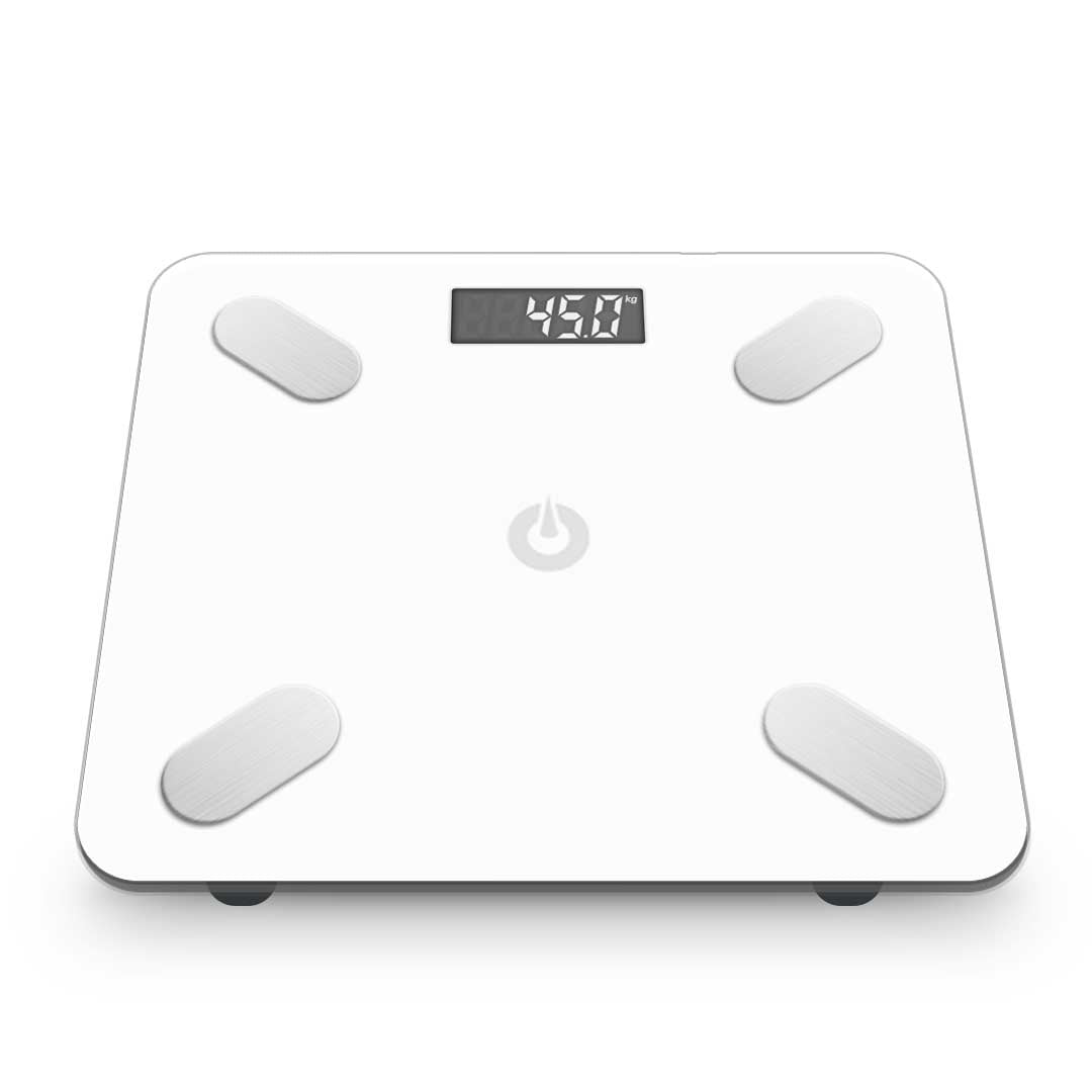 SOGA 2X Wireless Bluetooth Digital Body Fat Scale Bathroom Weighing Scales Health Analyzer Weight White-Body Weight Scales-PEROZ Accessories