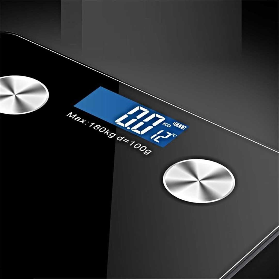 SOGA Wireless Bluetooth Digital Body Fat Scale Bathroom Health Analyser Weight Pink-Body Weight Scales-PEROZ Accessories