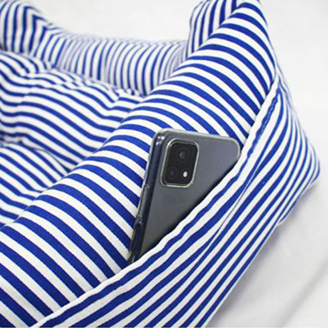 SOGA Blue Pet Car Seat Sofa Safety Soft Padded Portable Travel Carrier Bed-Pet Carriers & Travel Products-PEROZ Accessories