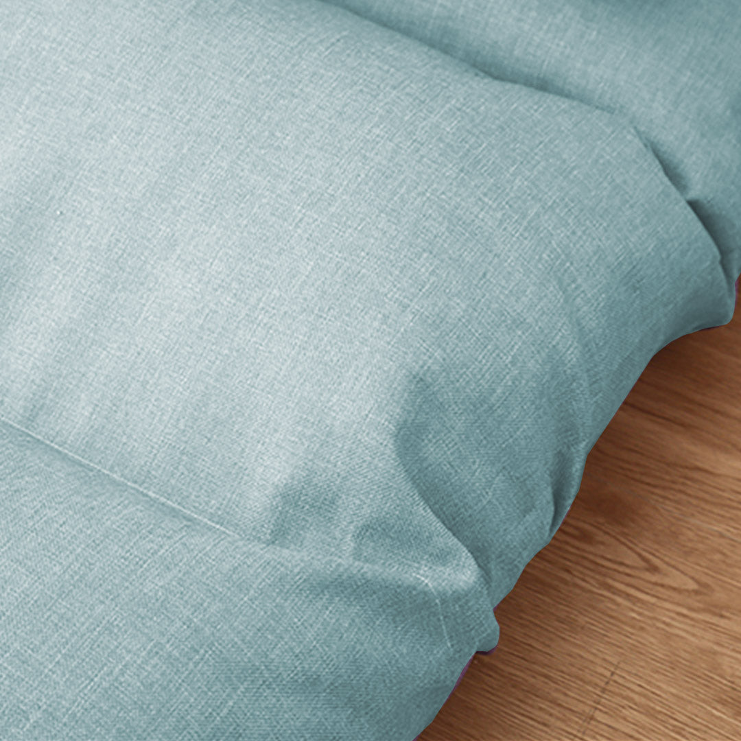 SOGA 2X Lounge Floor Recliner Adjustable Lazy Sofa Bed Folding Game Chair Mint Green-Recliner Chair-PEROZ Accessories