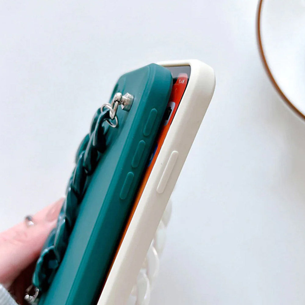 Anymob Huawei Phone Case Blue Green Luxury Marble Bracelet Silicone Cover-Mobile Phone Cases-PEROZ Accessories