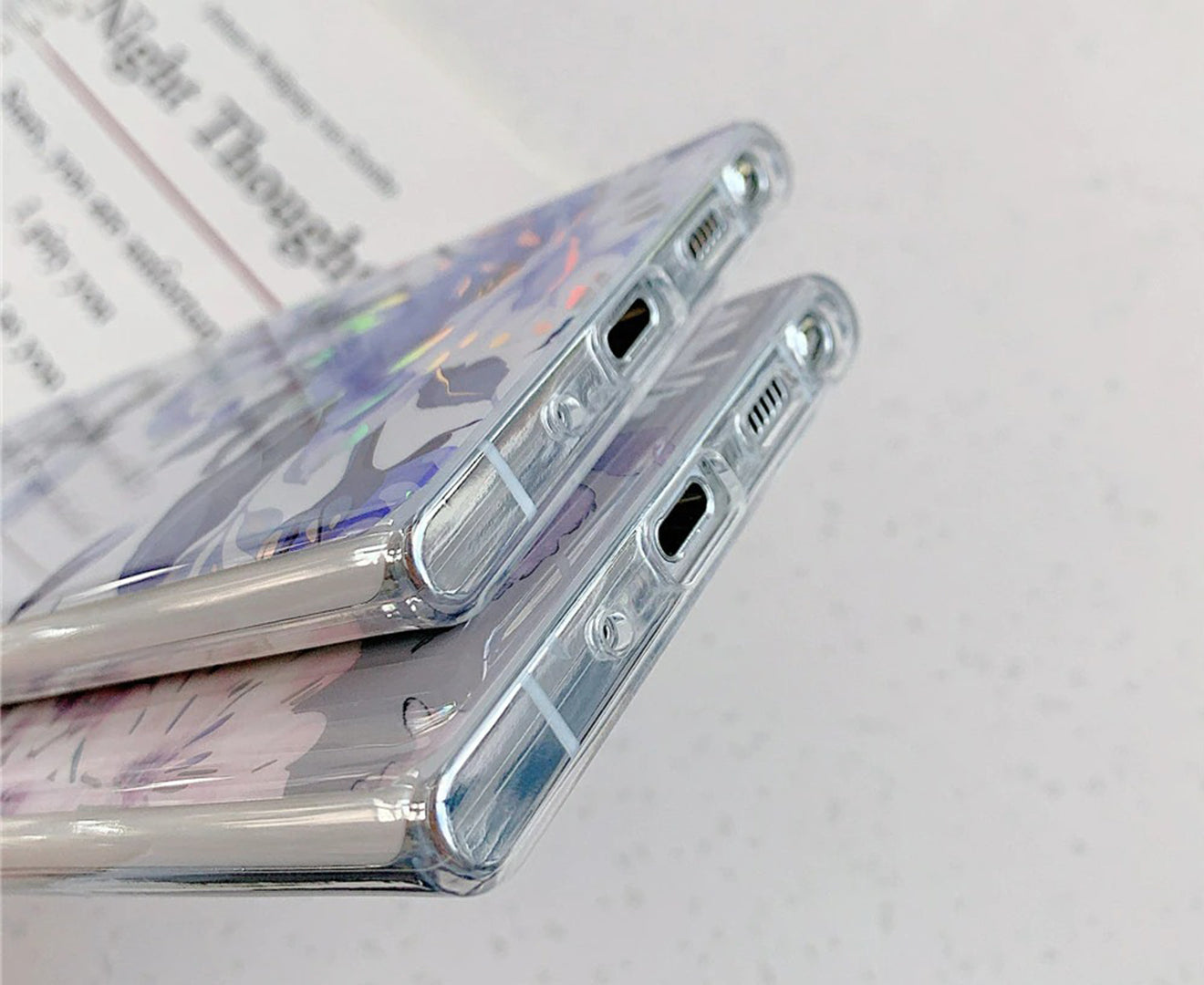 Anymob Samsung Phone Case Chic Laser Splash Marble Pattern Cover For Samsung A12 5G-Mobile Phone Cases-PEROZ Accessories