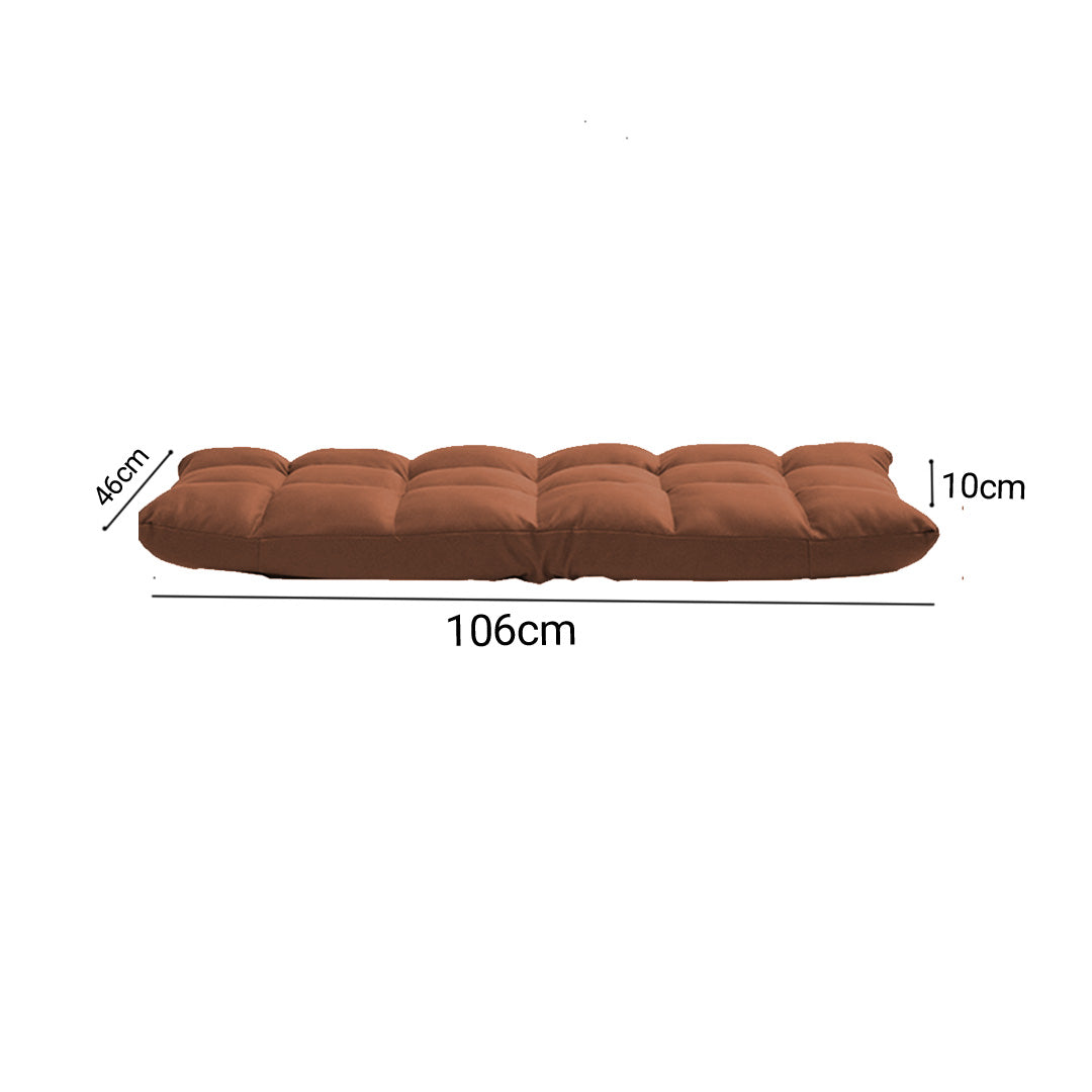 SOGA 2X Coffee Lounge Floor Recliner Adjustable Gaming Sofa Bed Foldable Indoor Outdoor Backrest Seat Home Office Decor-Recliner Sofa Bed-PEROZ Accessories