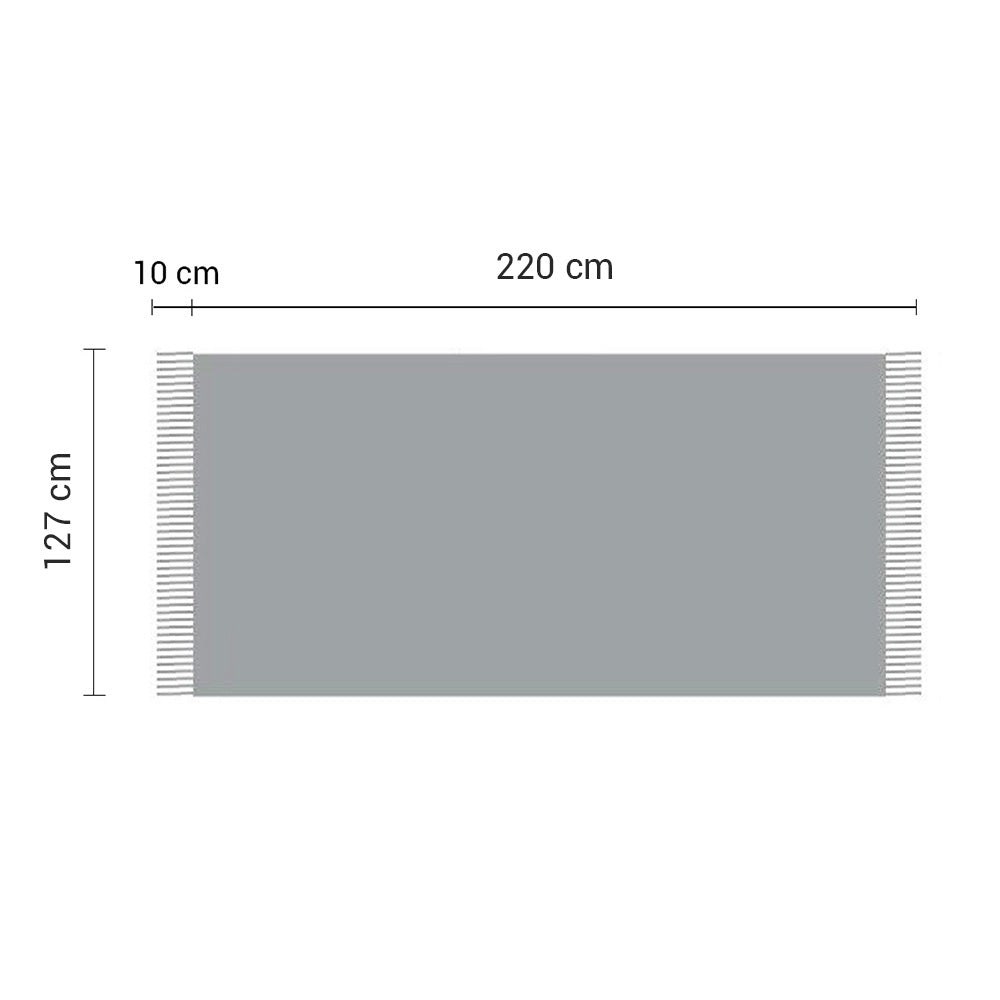 SOGA 2X 220cm Yellow Zigzag Striped Throw Blanket Acrylic Wave Knitted Fringed Woven Cover Couch Bed Sofa Home Decor-Throw Blankets-PEROZ Accessories